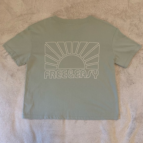 Madewell x Free & Easy Sunset Graphic Easy Crop Tee - Picture 8 of 16